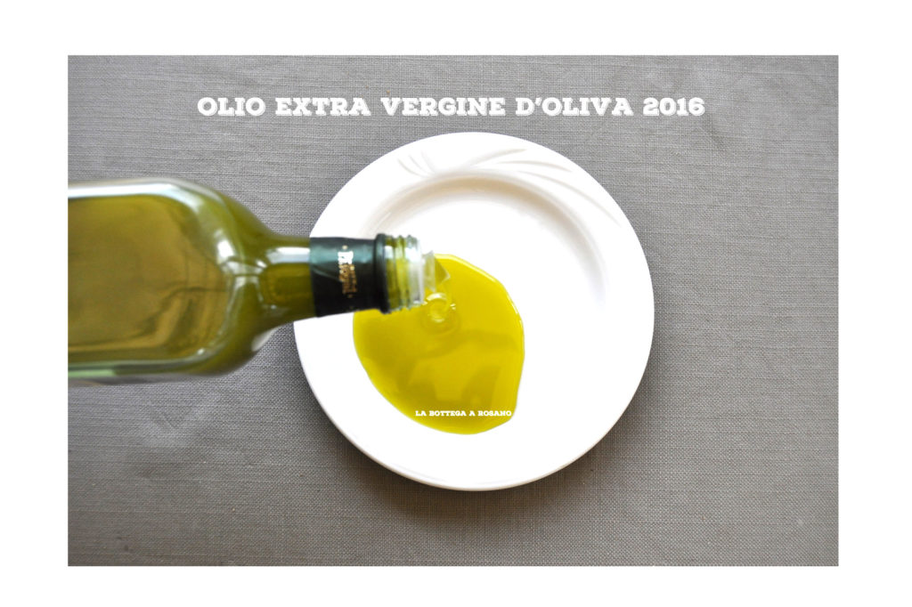 OLIO EXTRA VERGINE D’OLIVA 2016