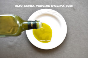 olio extra vergine d'oliva 2016